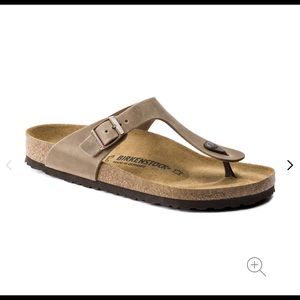 NWT Oiled Leather Gizieh Birkenstock’s!